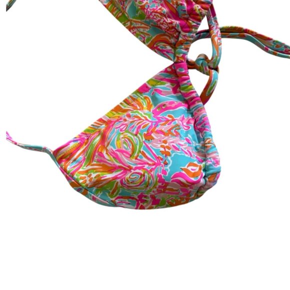 Lilly Pulitzer String Bikini Top Size Small - Picture 2 of 3